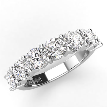 Shared Prong Diamond Band 1.75ct